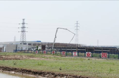 兆勝新工業(yè)園建設進展